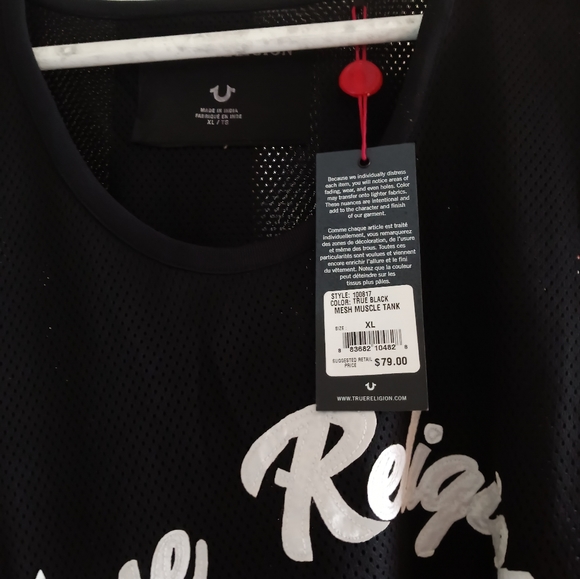 TRUE RELIGION TANK - Picture 3 of 7